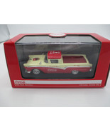 Coca-Cola Motor City 1957 Ford Ranchero Die Cast Model 1:43 Scale Red - £20.54 GBP