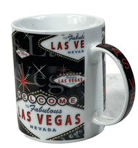 Welcome To Fabulous Las Vegas Nevada Coffee Mug Cup Vintage C ASIN O Gambling Sign - £13.47 GBP