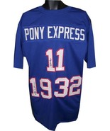 Eric Dickerson signed Pony Express Blue Custom Stitched Football Jersey ... - £150.69 GBP