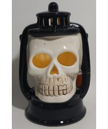 Happy Halloween Skull Light Up Lantern 8&quot; Tall - $693.09 MXN