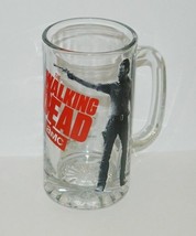 The Walking Dead Rick Grimes Taking Aim 16 oz Glass Beer Mug Stein NEW UNUSED - £9.41 GBP