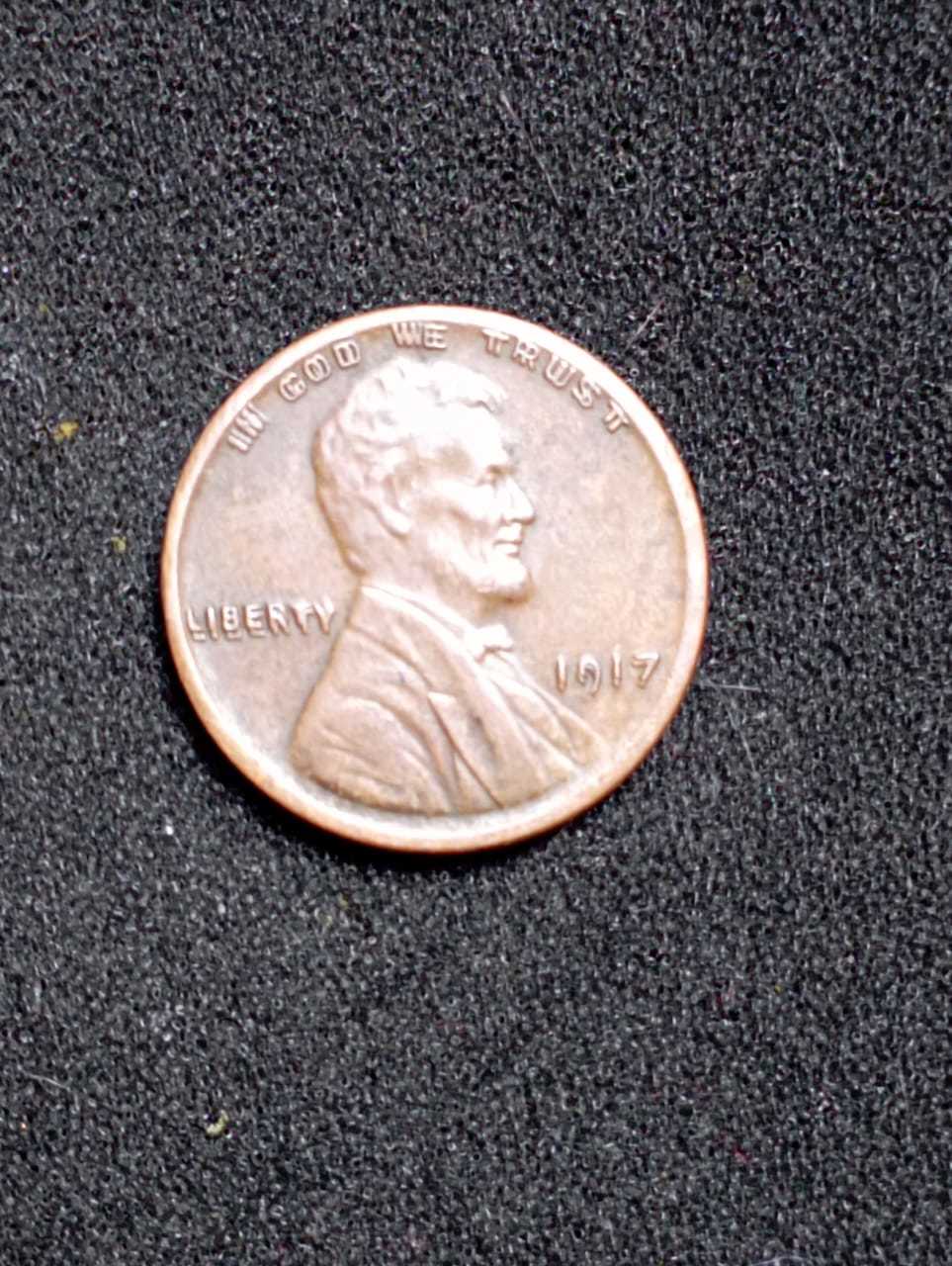 One cent penny lincoln 1917 No ment mark DDO , RARR - $275.00
