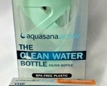 Aquasana Clean Water Filter Bottle Glacier  + 2 Refills  - £20.25 GBP