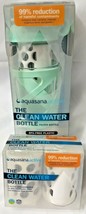 Aquasana Clean Water Filter Bottle Glacier  + 2 Refills  - £19.94 GBP