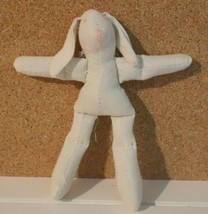 VINTAGE 4&quot; CRAFT Muslin BUNNIES doll NEW! - $3.95