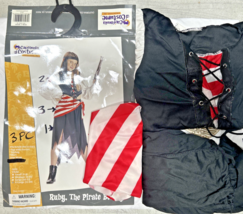 Ruby the Pirate Beauty, Buccaneer Costume, Child XL 12-14 Pre-Owned - $17.51 CAD