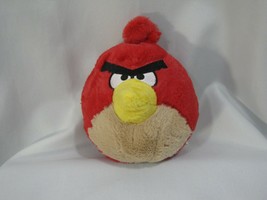 5&quot; Angry Bird Plush Red Toy NO SOUND Commonwealth Rovio - £11.86 GBP