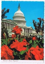 DC Postcard Washington United States Capitol - £2.32 GBP