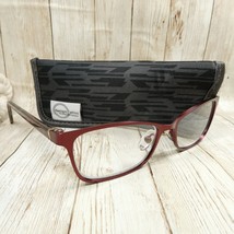 Design Optics Foster Grant Maroon Red Metal Reading Glasses SR1220 0404B... - $12.86