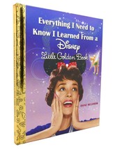 Diane Muldrow Everything I Need To Know I Learned From A Disney Little Golden Bo - £39.46 GBP