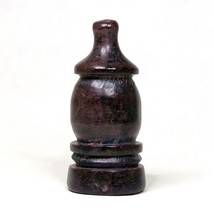 African Hand Carved Soapstone Rook Replacement 2.25&quot; Brown Chess Piece 0... - $16.12 CAD