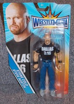 2016 WWE Stone Cold Steve Austin Wrestlemania Action Figure New In The Package - £23.97 GBP