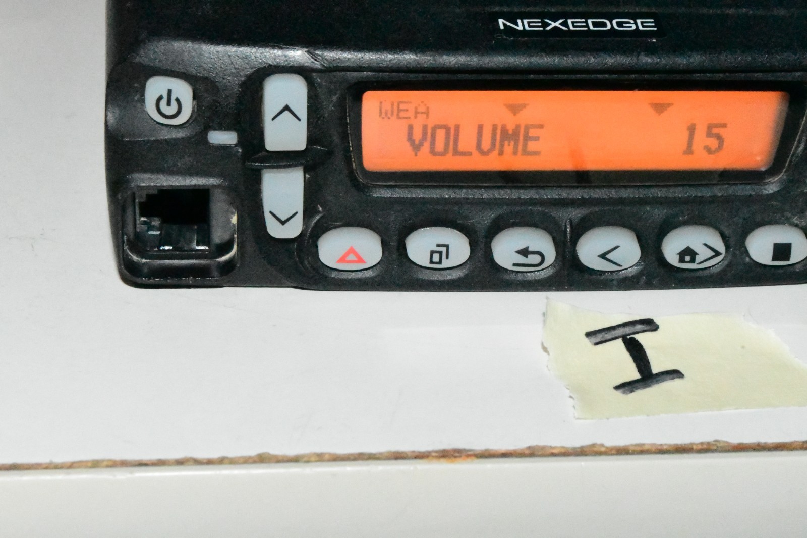 Kenwood Nexedge NX-700H-K VHF NXDN NX700 FACEPLATE ONLY RARE *TESTED* #I W4C2 Item image 3