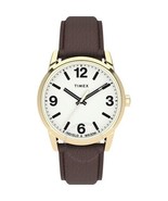 Timex Easy Reader Quartz White Dial Men&#39;s Watch - £39.46 GBP
