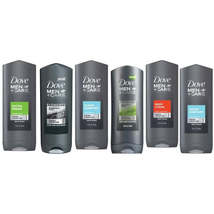 6-Pack Dove Men Shower Gel 400ml (Assorted Scents) - $34.99