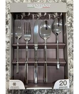 20 Brandani ARROW Flatware Set Stainless Steel Hotel Collection Italy - $1,521.81 MXN