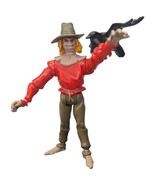 BATMAN The Animated Series Scarecrow with Crow Accessory 1993 Kenner 5&quot; ... - £6.93 GBP