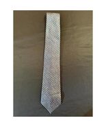 Vintage Lutesia 100% Silk Tie – Navy Purple Multicolor Geometric – Made ... - $6.00