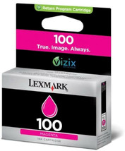 Genuine Lexmark #100 Magenta Ink Cartridge 14N0901 for Impact S305 Interact S605 - $5.89