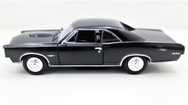 1966 Pontiac GTO Model Car Die-cast 1:25 Scale Black - $729.11 MXN