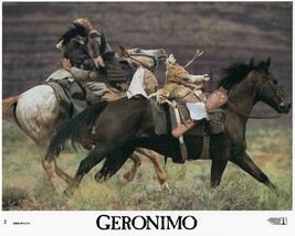 Geronimo Original 8x10 Lobby Card Poster Photo 1993 Studi Damon Duvall Patric #2 - £20.35 GBP