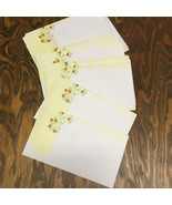 Vintage stationery envelopes with butterfly floral print  - $27.08 CAD