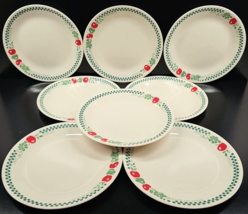 8 Corelle Farm Fresh Dinner Plates Set Corning Fruit Green Red Table Dishes Lot - £34.86 GBP