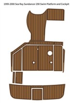 1999-2000 Sea Ray Sundancer 290 Swim Platform Cockpit Pad Boat EVA Teak ... - $17,574.60 MXN
