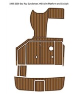 1999-2000 Sea Ray Sundancer 290 Swim Platform Cockpit Pad Boat EVA Teak ... - $17,609.98 MXN