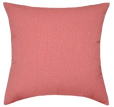 Sunbrella Canvas Persimmon Indoor/Outdoor Solid Pillow - £23.69 GBP+