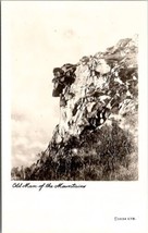 RPPC Franconia Notch NH Old Man of the Mountains Real Photo Postcard H28 - $4.95