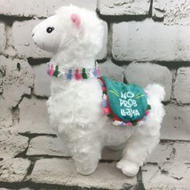 Original Authentic No Prob Llama Plush Stuffed Animal White Alpaca Stuff... - £9.49 GBP