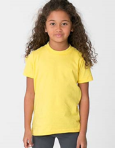 American Apparel 2105W Toddler Fine Jersey Short-Sleeve T-Shirt Sunshine... - £5.39 GBP