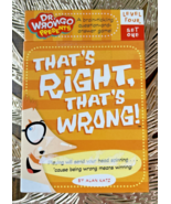 Dr Wrongo That&#39;s Right That&#39;s Wrong Level 4/SET 1 Question Answer By Ala... - $29.99