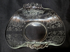 Antique GLASTONBURY Wedding Basket With Handles BRIDAL BOUQUET Vintage A... - $21.58