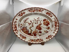 Copeland Spode INDIAN TREE Old Mark 14 3/4&quot; Oval Serving Platter - $119.99
