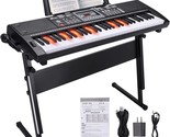 61-Key High-End Electric Keyboard Piano For Novices Featuring A Built-In... - £121.83 GBP