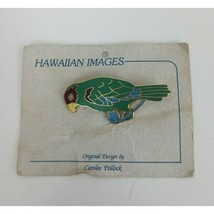 Vintage New Hawaiian Images Tropical Bird Lapel Hat Pin - £3.49 GBP