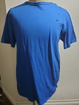 Blue Short Sleeve Extended T-shirt  PRE-OWNED CONDITION LARGE - £10.79 GBP