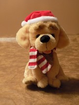 Christmas Animated Golden Retriever Dog Sings Most Wonderful Time Of The... - $24.75