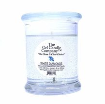 Elizabeth Taylor White Diamonds Inspired Perfume Scented Gel Candle Deco Jar Min - £13.91 GBP