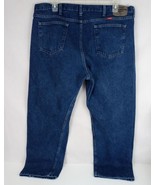 Wrangler Men&#39;s Relaxed Fit Dark Wash Bootcut Jeans Size 44x30 - $19.79