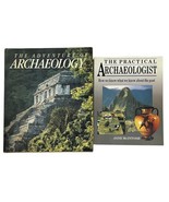 Archaeology Book Lot of 2 National Geographic The Adventure Jane McIntosh - $9.50