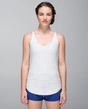Lululemon Mudra Tank Top Reversible Tank French Terry Ribbed Modal White... - $24.99