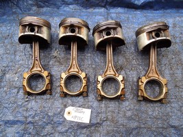 97-01 Honda Prelude H22A4 VTEC pistons and rods H22 P5M set OEM 46821 H2... - $2,815.46 MXN
