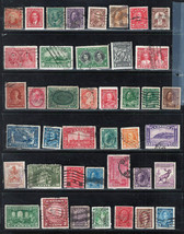 CANADA 1892-1952 Very Fine &amp; Fine Used Stamp Set #3 - £6.88 GBP