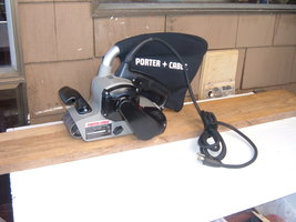 Porter Cable 352VS 7a HD type 3 3&quot;X21&quot; belt sander with new bag. Made in... - £157.70 GBP
