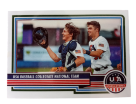 2023 Panini USA Baseball Stars &amp; Stripes Card # 97 Collegiate National Team - £14.84 GBP
