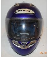 KBC VR2  Motorcycle Helmet Blue Sz XL (61-62cm) Snell DOT Approved - $79.15