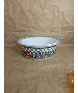 DANSK NORDIC GARDEN .. PORCELAIN 9 INCH ROUND SERVING/BAKING BOWL - $35.53